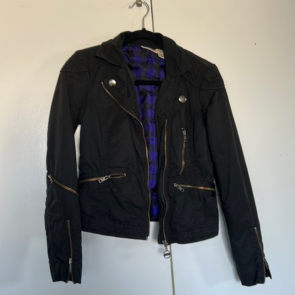 DKNY Jeans motorcycle jacket